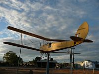 WW I plane at Cunderdin Airfield