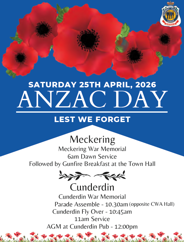 ANZAC Day Service - Meckering