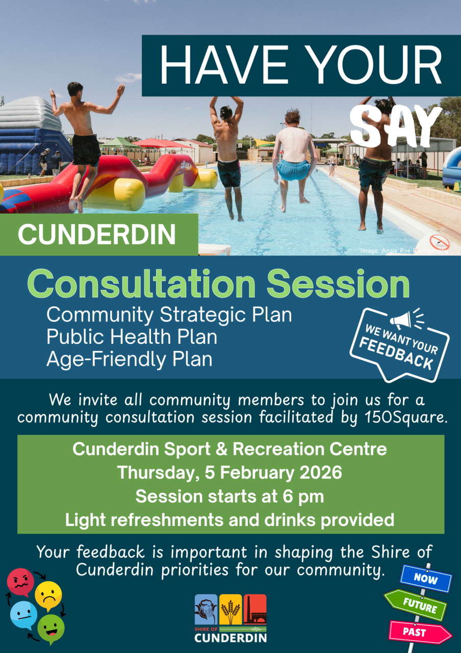 Community Consultation Session - Cunderdin