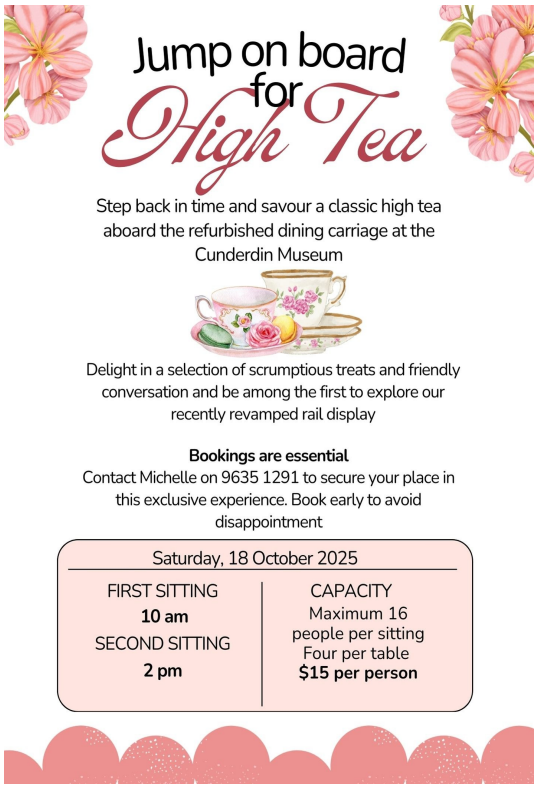 High Tea at the Museum