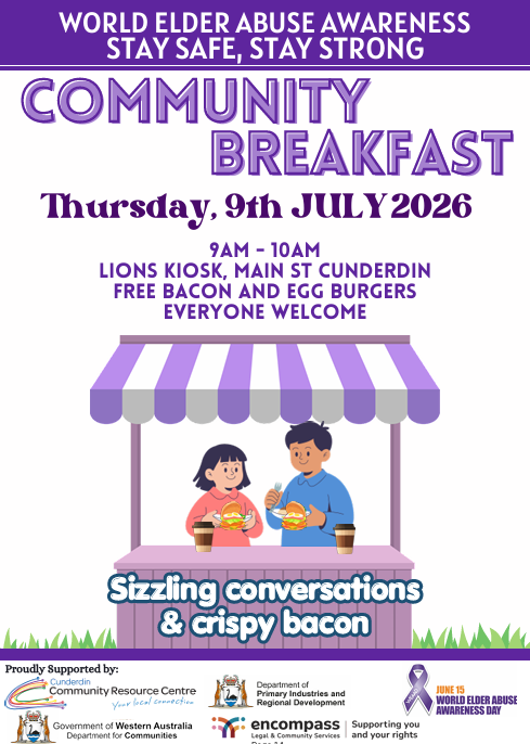 World Elder Abuse Awareness - Community Breakfast