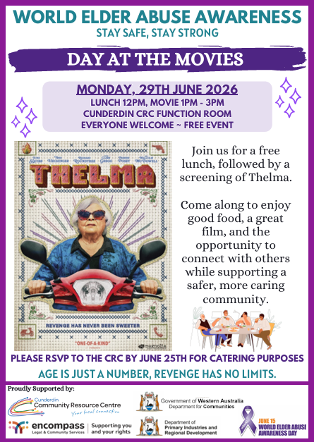 World Elder Abuse Awareness - Day at the Movies