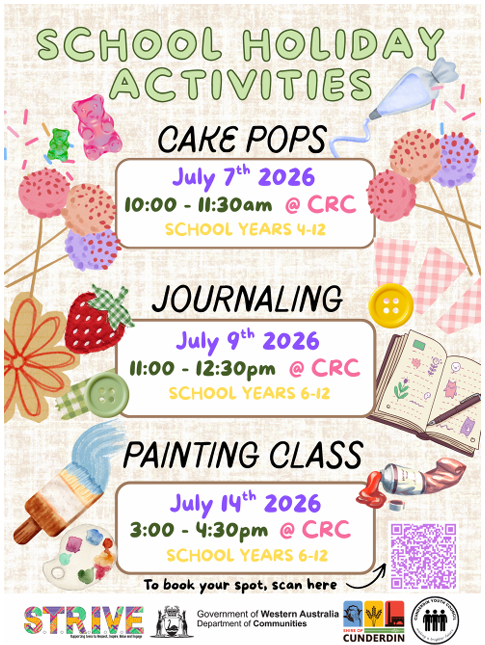 School Holiday Activity - Cake Pops