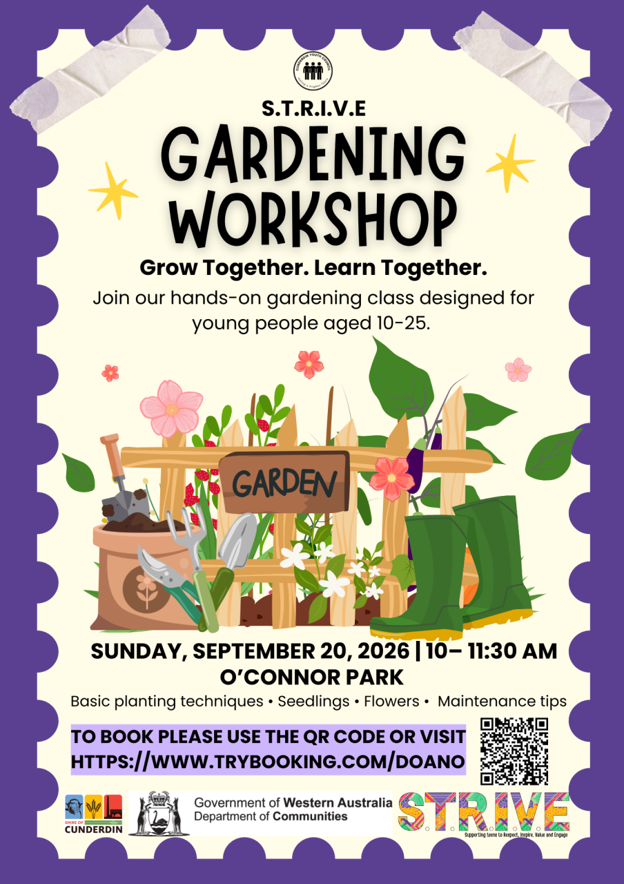 S.T.R.I.V.E Gardening Workshop
