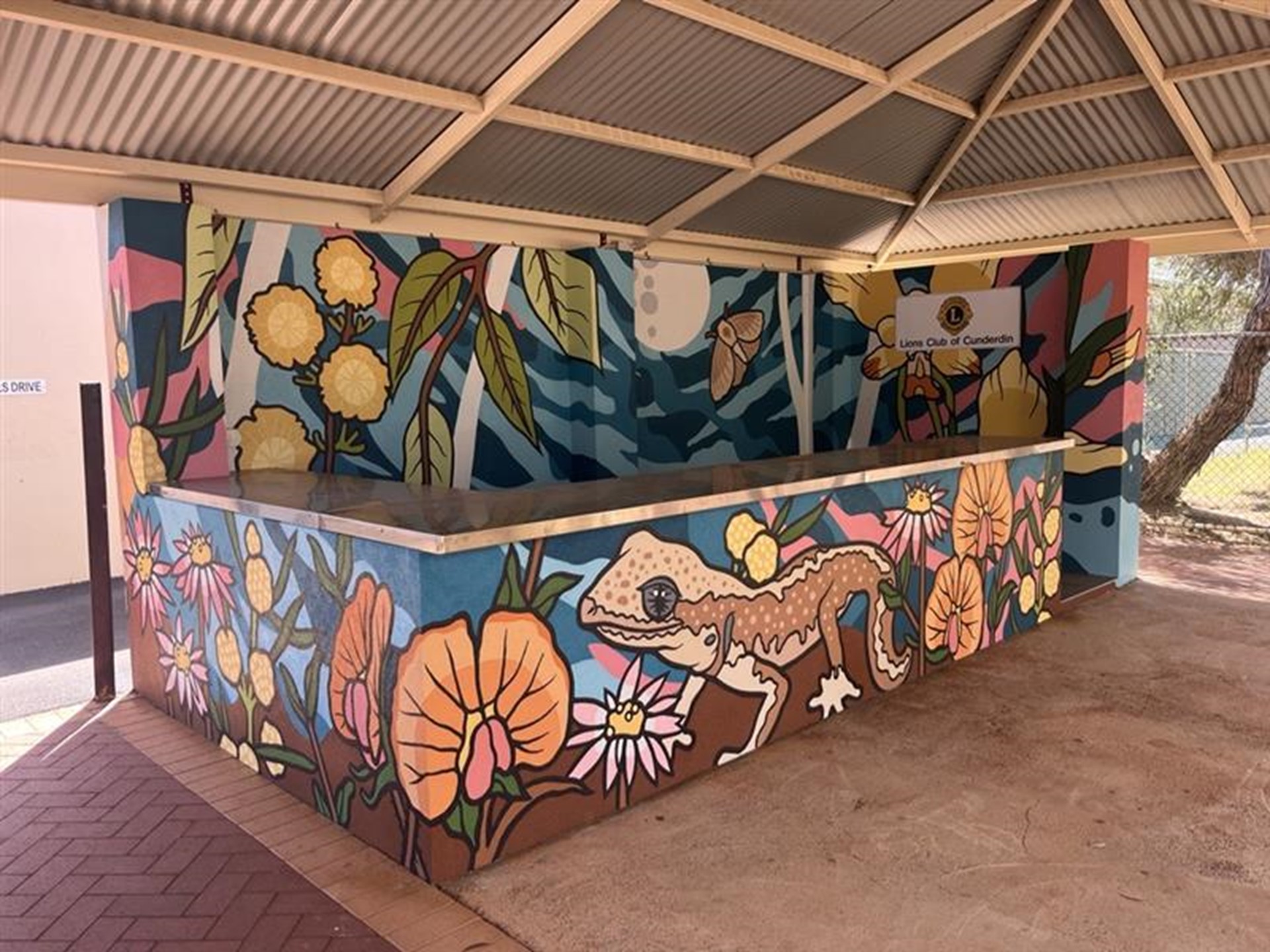 Picture: Kiosk Mural - Main Street Cunderdin