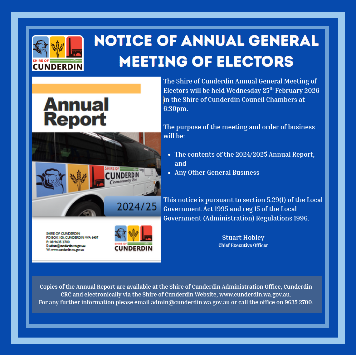Annual Electors Meeting