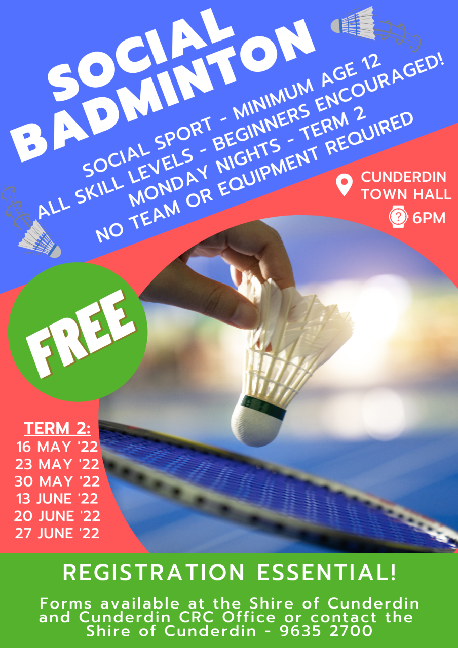 Social Badminton