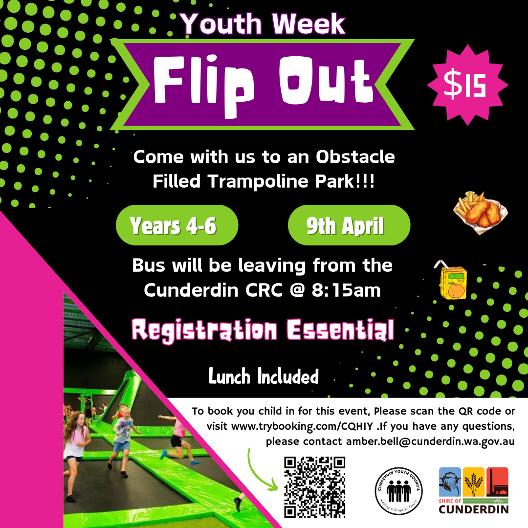 Youth Week - Flip Out (grades 4 to 6)